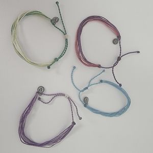 4 Pura Vida VB Cares Bracelets